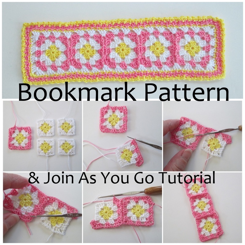 Granny Square Bookmark Pattern