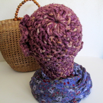 Daisy's Cloche Crochet Hat Back