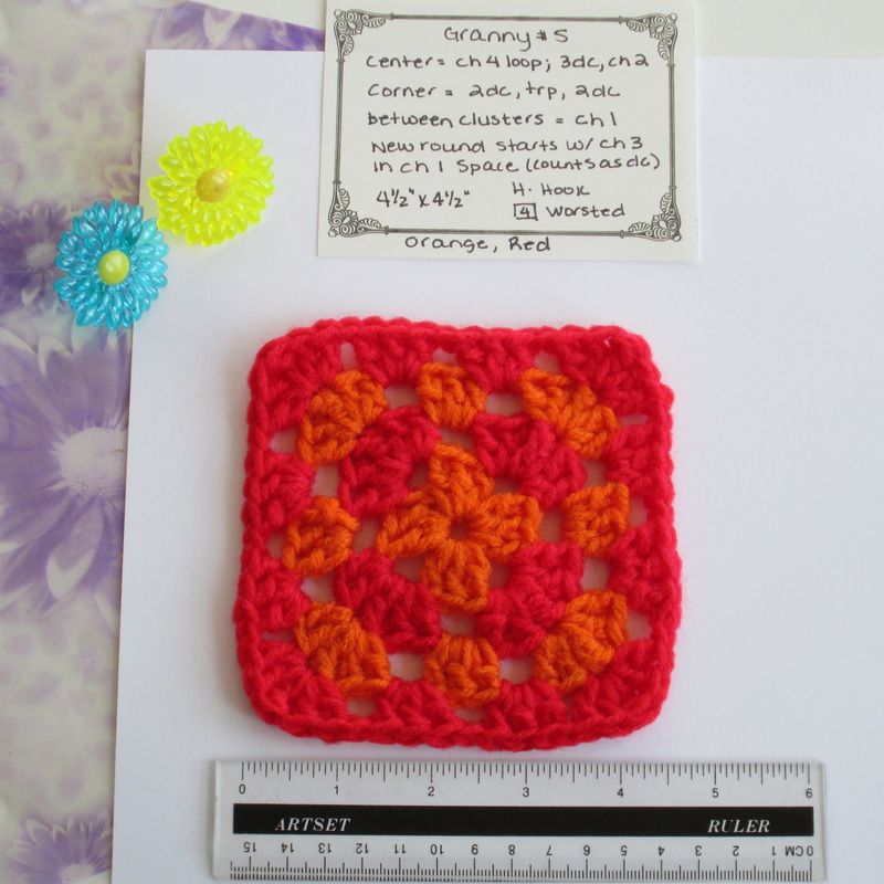 Comparison of Different Ways to Crochet Granny Squares