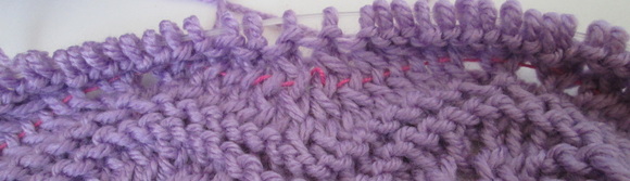 Life Line for knit lace